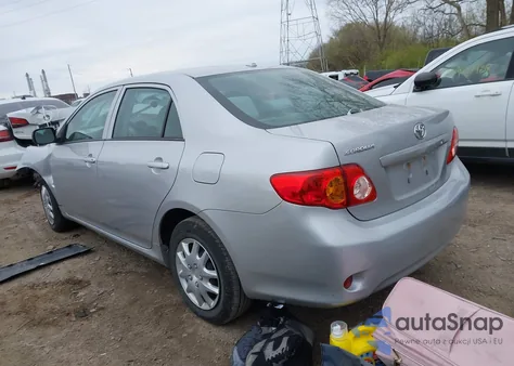 2010 Toyota Corolla из США, поврежденный, VIN 2T1BU4EE0AC365343